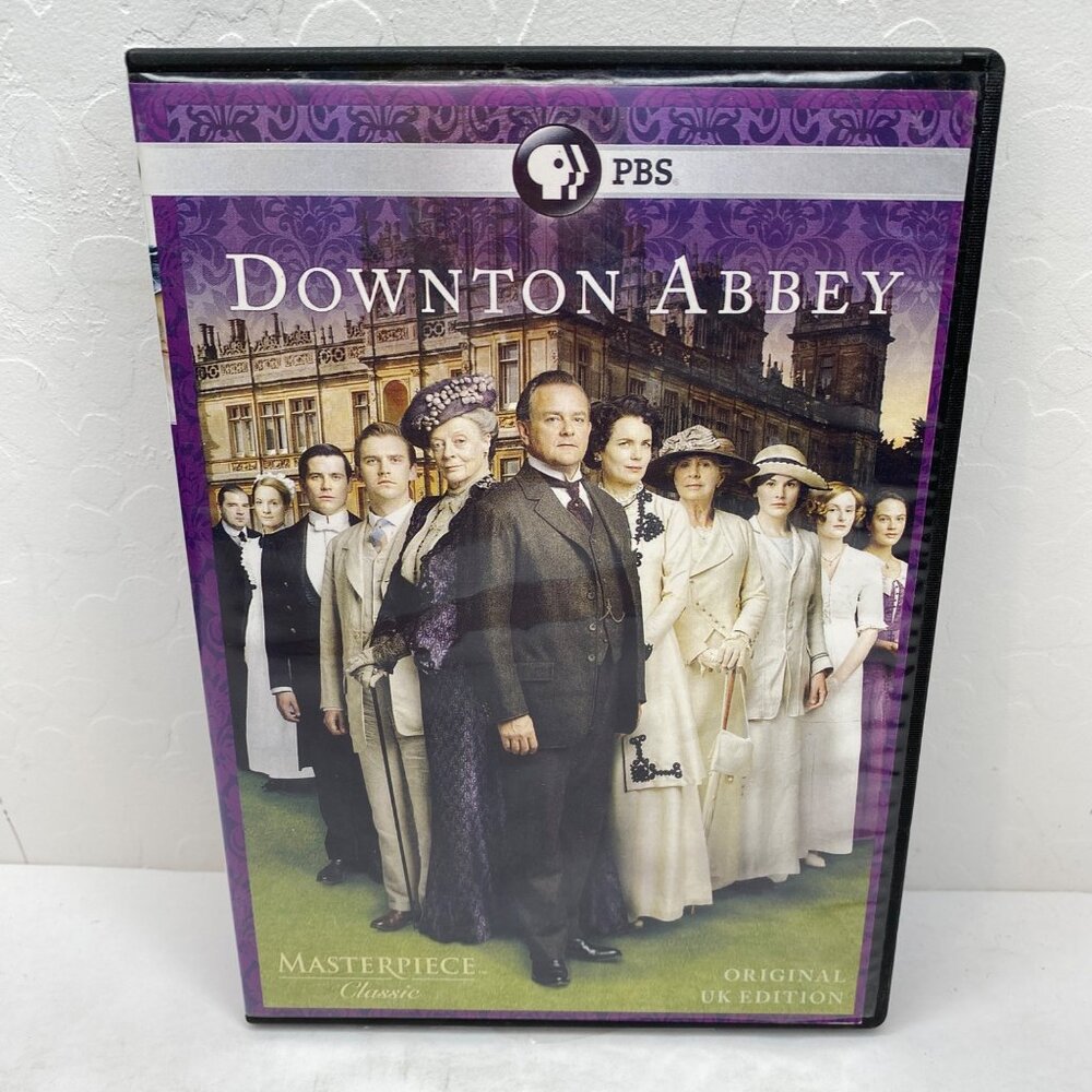 Downton Abbey Season 1 2010 DVD UK Edition Maggie Smith Hugh Bonneville Drama
